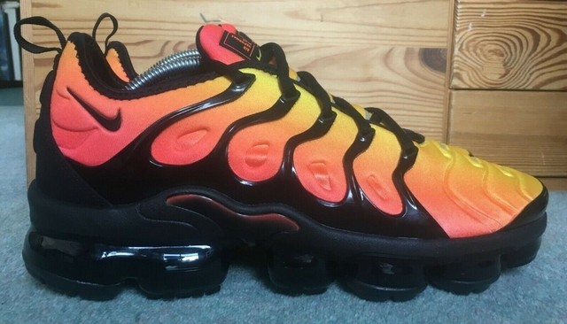 orange and yellow vapormax plus
